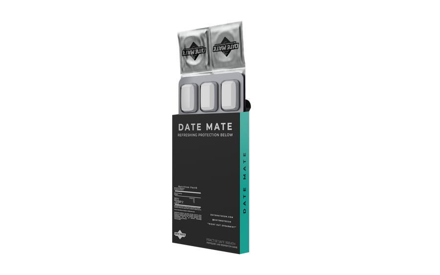 Gum and condoms package - Night out spearmint - Date Mate 